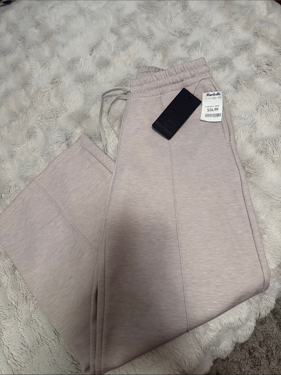 90 Degree By Reflex Pants - Womens Cozy Drawstring Sweatpants - Cream brand new w tags